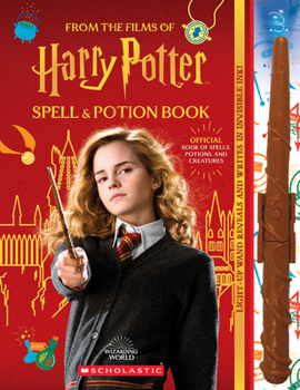 Paperback Harry Potter Spell and Potion Book: Official Book of Spells, Potions, and Creatures Book