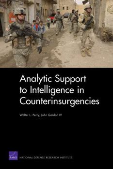Paperback Analytic Support to Intelligence in Counterinsurgencies Book