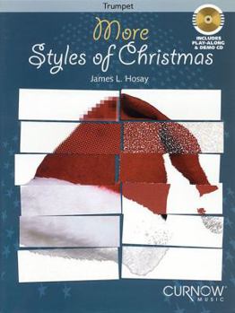 Hardcover More Styles of Christmas: Intermediate Level Instrumental Play-Along Packs Book