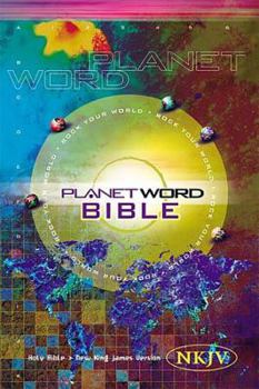 Hardcover New King James Version Planet Word Bible: Full-Color, Laminated Book