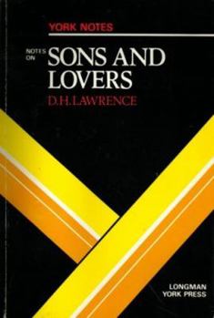 Paperback Notes on Sons and Lovers: Notes (York Notes) Book