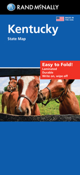 Map Rand McNally Easy to Fold: Kentucky State Laminated Map Book