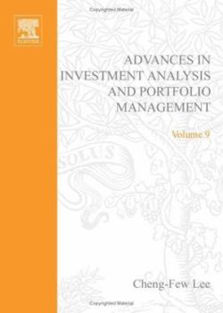 Hardcover Advances in Investment Analysis and Portfolio Management: Volume 9 Book