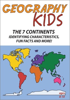 DVD Geography Kids: The 7 Continents - Identifying Characteristics: Fun Facts & More Book