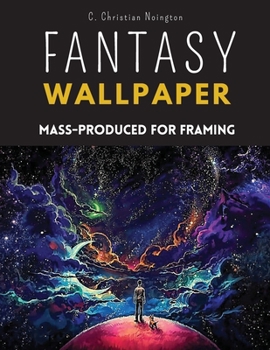 Paperback Fantasy Wallpaper: Fantasy Wallpaper Reproduced in Series for Framing Book