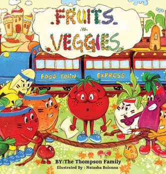 Hardcover Fruits vs. Veggies Book