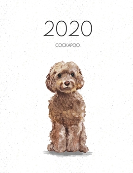 Paperback 2020 Cockapoo: Dated Weekly Planner With To Do Notes & Dog Quotes - Brown Cockapoo Book
