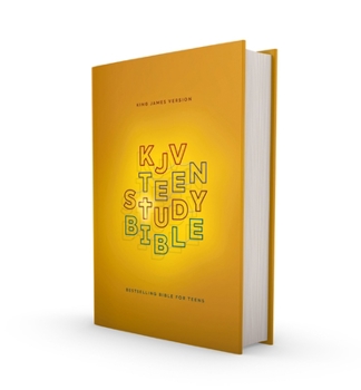Hardcover Kjv, Teen Study Bible, Hardcover, Comfort Print Book