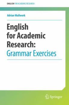 Paperback English for Academic Research: Grammar Exercises Book