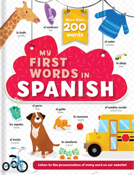 Board book My First Words in Spanish - More Than 200 Words! Book