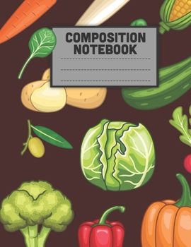 Paperback Composition Notebook: Wide Ruled Lined Paper Notebook Journal, Large (8.5 x 11 inches) - 100 Pages Book