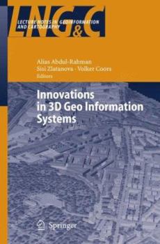 Hardcover Innovations in 3D Geo Information Systems Book