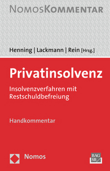 Hardcover Privatinsolvenz: Insolvenzverfahren Mit Restschuldbefreiung [German] Book