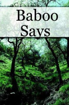 Paperback Baboo Says Book