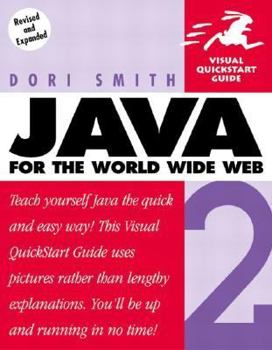 Paperback Java for the World Wide Web Visual QuickStart Guide Book