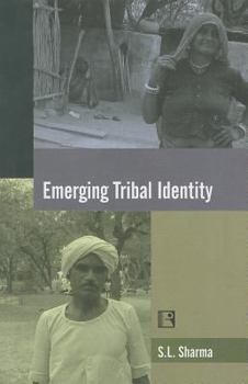 Hardcover Emerging Tribal Identity: A Study of Minas of Rajasthan Book