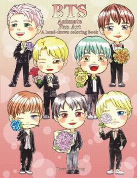 Paperback BTS Animate Fan Art - A hand-drawn coloring book