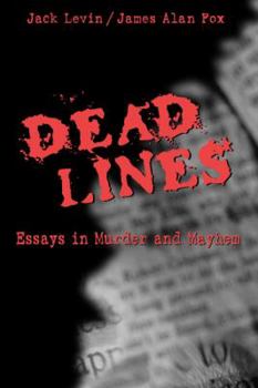 Paperback Dead Lines: Essays in Murder and Mayhem Book