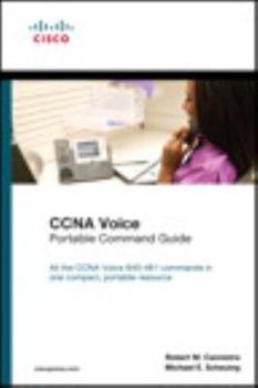 Paperback CCNA Voice Portable Command Guide Book