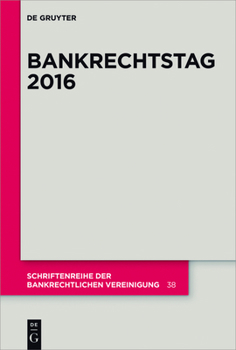 Paperback Bankrechtstag 2016 [German] Book