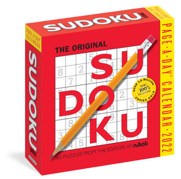 Calendar Original Sudoku Page-A-Day Calendar 2022: Handcrafted by the Sudoku Experts That Invented the Game Book