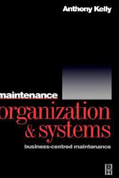Hardcover Maintenance Organization and Systems Book