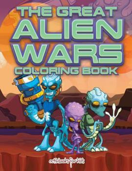 Paperback The Great Alien Wars Coloring Book