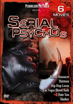 DVD Serial Psychos 6 Movies Book