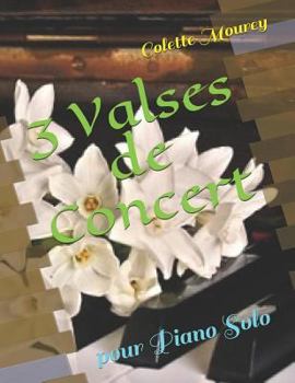 Paperback 3 Valses de Concert: Pour Piano Solo [French] Book
