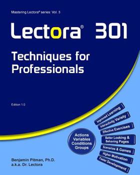 Paperback Lectora 301: Techniques for Professionals Book