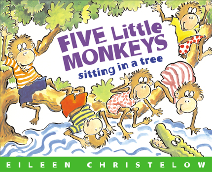 Five Little Monkeys Sitting in a Tree (Board Book) - Book  of the Five Little Monkeys