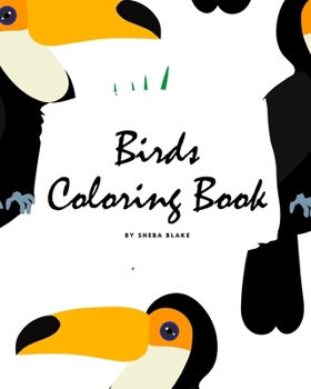 Paperback Birds Coloring Book for Children (8x10 Coloring Book / Activity Book) Book