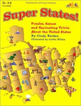 Paperback Super States!: Puzzles, Games and Fascinating Trivia about the United States Book