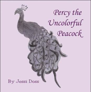 Hardcover Percy the Uncolorful Peacock Book