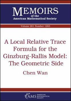 A Local Relative Trace Formula for the Ginzburg-Rallis Model: The Geometric Side