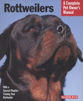 Paperback Rottweilers: Everything about Purchase, Care, Nutrition, and Behavior Book