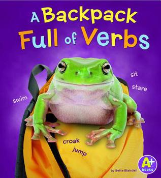 Paperback A Backpack Full of Verbs Book