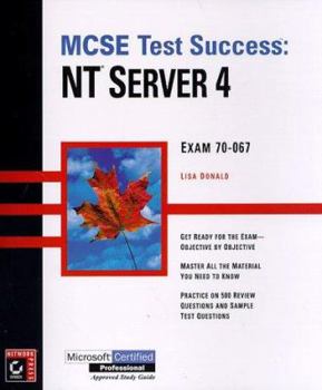 Paperback MCSE Test Success: NT Server 4 Exam 70-067 [With Test Simulation Program] Book