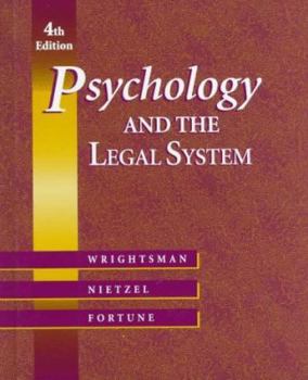 Hardcover Psychology and the Legal System Book