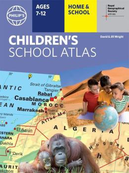 Hardcover Philip's RGS Children's School Atlas: 16th Edition (Philip's World Atlas) Book