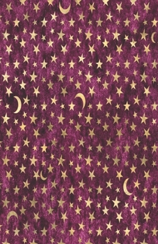 Paperback Dot Grid Journal Notebook: Celestial Gold Velvet Faux - Bullet Planner Book - Dotted Grid - 5.5 X 8.5" 120 Pg - DIY Weekly Spread - Organizer - H Book