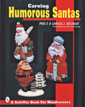 Paperback Carving Humorous Santas Book