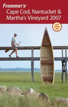 Paperback Frommer's Cape Cod, Nantucket & Martha's Vineyard 2007 Book