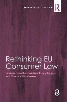 Hardcover Rethinking EU Consumer Law Book