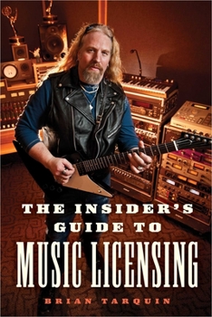 Paperback Insider's Guide to Music Licensing Book