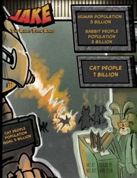Paperback Jake the Rabbit From Space Issue 17 Book
