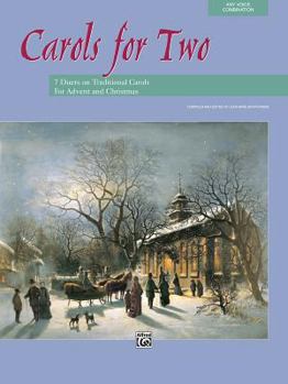 Paperback Carols for Two: 7 Duets on Traditional Carols for Advent and Christmas Book