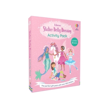 Paperback Sticker Dolly Dressing Activity Pack: Ballerinas, Best Friends, Mermaids and Uni Book