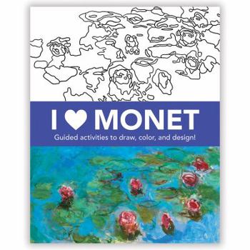 Paperback I Heart Monet Activity Book