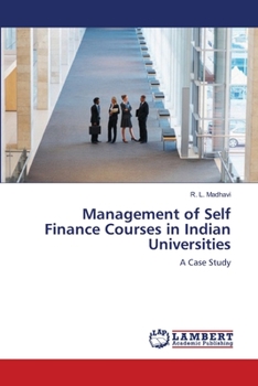 Paperback Management of Self Finance Courses in Indian Universities Book
